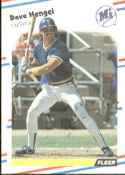 1988 Fleer Baseball Cards      375     Dave Hengel